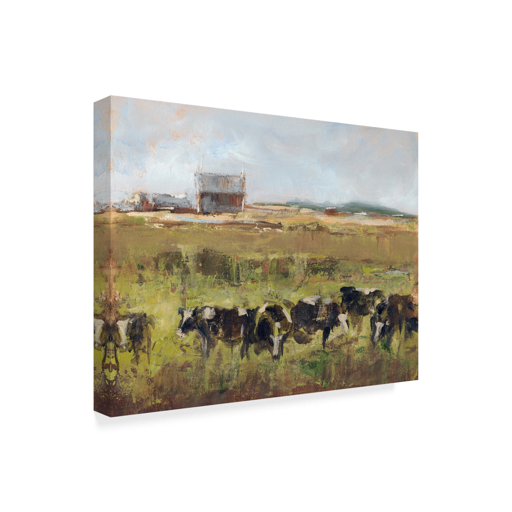 Trademark Fine Art 'Out to Pasture I' Canvas Art by Ethan Harper