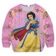thumbnail image 2 of Sudadera de manga larga de princesa Blancanieves de Anime de Disney, ropa de algodón para niños, ropa informal fresca holgada, sudaderas con capucha de moda para niños 10T Gao Jinjia LED, 2 of 2
