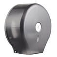 thumbnail image 2 of Paper Towel Dispenser Punch Free Wall Mounted Paper Towel Holder with Lock Design for Commercial Home Translucent Black, 2 of 5