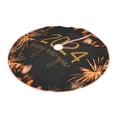 thumbnail image 2 of Kll Happy New Year 2024 Christmas Tree Skirt 30",Party Decorations Farmhouse For Christmas Decorations Holiday Party, 2 of 8