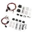 thumbnail image 3 of Luces de lámpara LED para coche RC,Luces LED RC Rock Crawlers escala 1/10,Para RC4WD D90 Axial SCX10 CC01,Para Redcat HSP HPI,Lámpara de coche RC,Luces de modelo de vehículo de control remoto, 3 of 9