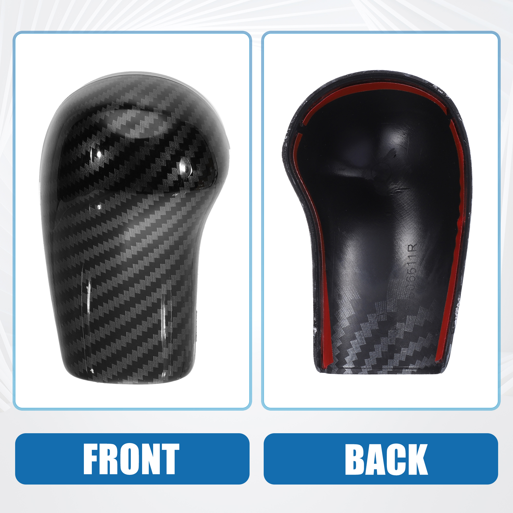 Unique Bargains Car Gear Shifting Knob Cover Trim for Honda HRV 2016-2022