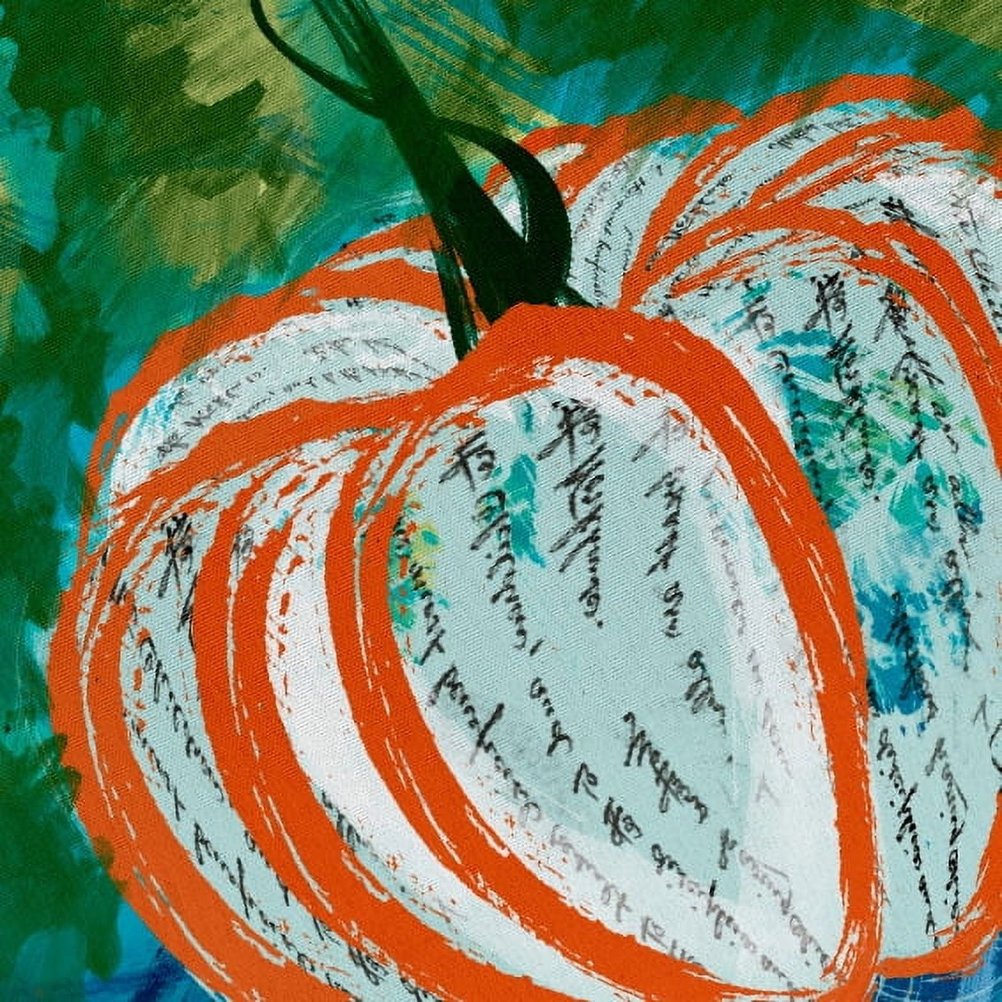 Trick or Treat Artistic Pumpkin Halloween Tote Bag
