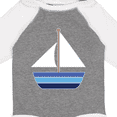 thumbnail image 4 of Inktastic Sailboat Nautical Sailing Boys or Girls Long Sleeve Baby Bodysuit, 4 of 5