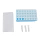 thumbnail image 3 of Caja de almacenamiento de plástico con 32 ranuras, contenedores organizadores con botellas pequeñas para cuentas, semillas y manualidades, 3 of 8