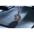 thumbnail image 1 of Collar Satánico MEALGUET Sigilo de Lucifer Pentagrama Baphomet Acero Inoxidable Gótico, 1 of 2