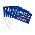 thumbnail image 4 of Bookk 20Pcs America 250th Anniversary Celebration Hand Held Banner Independence Day Celebration Hand Shake Banner For Outdoor Events Party, 4 of 5