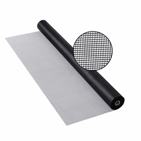BafloTEX SGB Screen Fiberglass Screen Roll 48 inch x 100 ft for Window Door or Patio Screening and Replacement