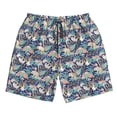 thumbnail image 5 of Goofa Tropical Sloth Printed Mens Swim Trunks Summer Quick Dry Short Beach Swimwear Bathing Suits-3X-Large, 5 of 9