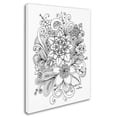 thumbnail image 3 of KCDoodleArt 'Flower Girls 12' 14 x 19 Canvas Art, 3 of 3