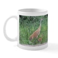 thumbnail image 2 of CafePress - Sandhill Crane Mug - 11 oz Ceramic Mug - Novelty Coffee Tea Cup, 2 of 6