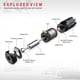 thumbnail image 1 of Motor sin escobillas sin sensor 17.5T 5500KV para autos RC 1/28 1/24 (negro) Likrtyny Para estrenar, 1 of 6