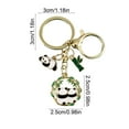thumbnail image 3 of Cute Metal Keychain with Creative Patterns, Lightweight Alloy Key Ring for Daily Use, Decorative Pendant for Keys, Backpacks and Gift Giving for Friends(D), 3 of 6