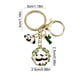 thumbnail image 3 of Rapeiae Cute Metal Keychain Multiple Cute Styles to Choose From Light weight and Portable Decorative Pendant, 3 of 6