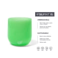 thumbnail image 2 of Silipint: Stemless Wine Glasses 12oz: 2 Pack - Glow Green - Silicone Unbreakable Cups, Hot & Cold Drinks, Dishwasher-Microwave-Freezer-Oven Safe, 2 of 6