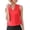 C-Red83, variant on DHFJKG Womens V Neck T Shirts Sleeveless Tank Top Summer Office Shirts Chiffon Casual Work Dressy Blouses Solid Color Soft Tops