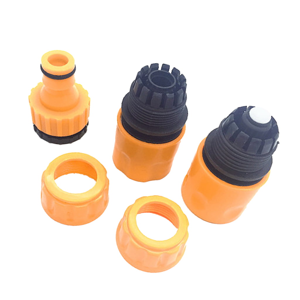 3pcs Set Garden Car Water Hose Pipe Tap Adapter Connector&Fitting Hosepipe 