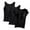 Black, variant on QUINDOS Summer Womens Tank Tops 3 Pack Athletic Womens Camisoles Strap MultiPack Crew Neck Sleeveless Running Cami Shirts Loose Solid Color Undershirts