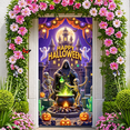 thumbnail image 5 of Decorative Banner Happy Halloween Skeleton Design Spooky Ghosts Haunted House for Holiday Decoration Outdoor Party Celebration, 5 of 9