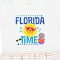 thumbnail image 4 of Inktastic Florida Time Summer Vacation Girls Toddler Dress, 4 of 5