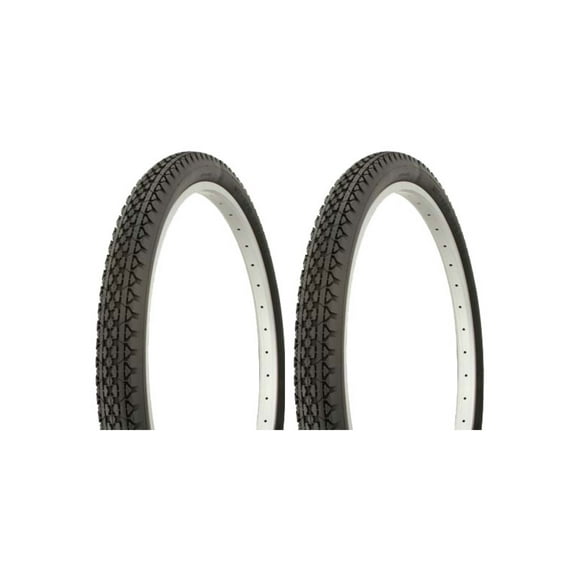 Tire set. 2 Tires. Two Tires Duro 26" x 2.125" Black/Black Side Wall HF-133. Bicycle Tires, bike Tires, beach cruiser bike Tires, cruiser bike Tires