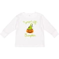thumbnail image 3 of Inktastic Yaya's Lil' Pumpkin Boys or Girls Long Sleeve Toddler T-Shirt, 3 of 5