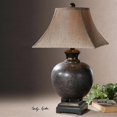 thumbnail image 1 of Uttermost Lampe de Table en Détresse Villaga en Brun Rouille Tacheté, 1 of 2