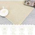 thumbnail image 6 of CAROMIO 9' x 12' Area Rug for Living Room Solid Textured Vintage Rug Non Slip Throw Rugs Bedroom Rug, Cream, 6 of 6
