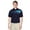 Peacoat, variant on Ben Hogan Men's and Big Men’s Asymmetric Chest Stripe Golf Polo Shirt, up to Size 5XL