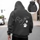 thumbnail image 1 of WILLBEST Sudaderas En Pareja Sudadera con Capucha Casual con Estampado De Cachorro Adorable para Otoño e Invierno Moda Cómoda Sudadera Holgada Mediana​​, 1 of 4