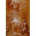 thumbnail image 2 of Vanni, Francesco 23x32 Black Ornate Wood Framed with Double Matting Museum Art Print Titled - The Nativity, 2 of 4