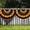 B, variant on Half Halloween Garden Flag Set Of 2 With Metal Loops For Porch Fence Yard Outdoor Decor Multicolor 45x90 cm