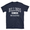 thumbnail image 1 of Billings Missouri Classic Established Men's Cotton T-Shirt, 1 of 1