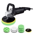 thumbnail image 1 of 1200W Rotary Car Polisher Random Orbital 3000RPM Car Polishing Machine With Variable Speed Buffer Sander Buffing Sanding Tool ,Easy to Use, 1 of 7