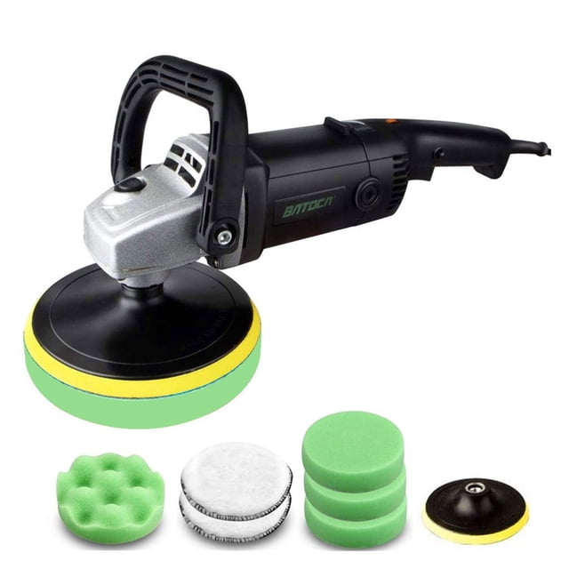1200W Rotary Car Polisher Random Orbital 3000RPM Car Polishing Machine With Variable Speed Buffer Sander Buffing Sanding Tool ,Easy to Use