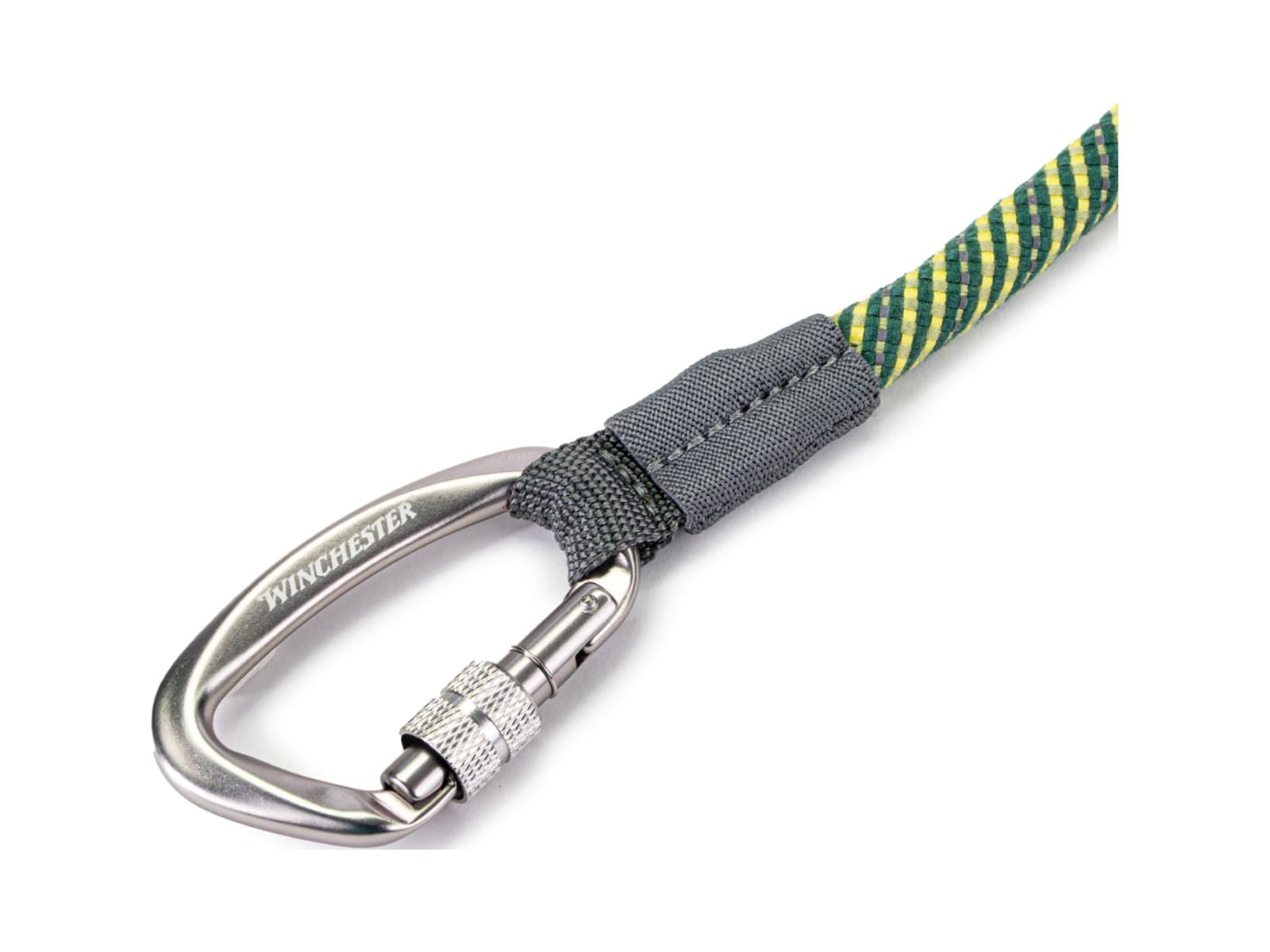 Winchester Pet Deluxe Rope Leash 6-Foot, Smoke Pine, 6 foot