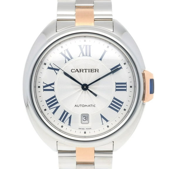 Pre-Owned Cartier Clé de Watch Stainless Steel 3850 Automatic Men's CARTIER... (Good)