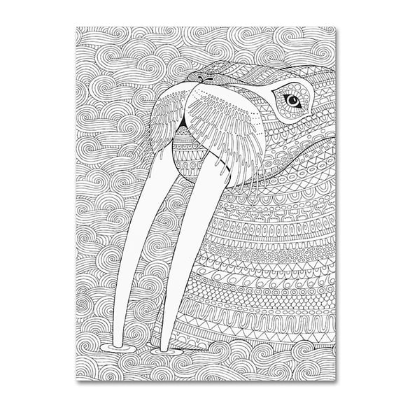 Trademark Fine Art "Animals 21" Canvas Art by Hello Angel