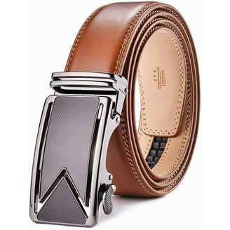 MCM Claus Reversible Belt - Cognac, Matte Black 'M' Buckle