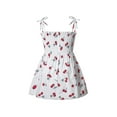 thumbnail image 2 of Faithtur Robe Sans Manches Imprimée Mode pour Filles Enfants Robe Élégante pour Filles, 2 of 7