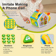 thumbnail image 6 of Richgv Musical Snail Toys Baby Crawling Toys for 6-12 Month, Educational Montessori Toddler Toy Christmas Gifts for Boys Girls, 6 of 8