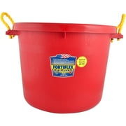 Fortex/Fortiflex MB-70R Multipurpose Barn Bucket, 70 Qt, Red