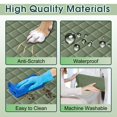thumbnail image 4 of Funda para Asiento de Coche para Perros NECKORY Impermeable para Asiento Trasero Verde, 4 of 7