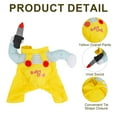 thumbnail image 3 of Gustave Dog Halloween Costumes Funny Adjustable Pet Puppy Cosplay Scary Outfits with Knife for Small Medium Large Dogs Cats Halloween Christmas, 3 of 8