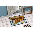 thumbnail image 2 of Beach Bum Staffie Door Mat, 2 of 2