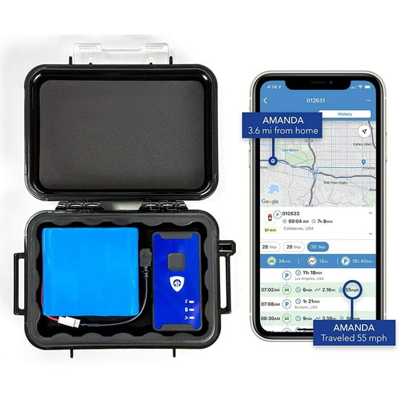 Brickhouse Security 140-Day LTE Magnetic GPS Tracker Cellular Real-GPS Tracking Device with Magnetic Case & Extended Battery for Tracking Vehicles Truck Kids Teens Elderly. Subscription Required!