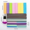 thumbnail image 3 of 20/21Pcs Nail File and Buffer Set Nail File Kit Professional Manicure Supplies Nail Files Buffers Filer Buffer, 3 of 10