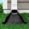 thumbnail image 7 of Master Mark Chevron Splashblock Black Gutter Downspout 24”, 7 of 7
