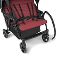 thumbnail image 2 of Foundations Gaggle Odyssey 4-Seat Quad Stroller, Reclining Bench Seats with Canopy, Red/Black​, 2 of 8