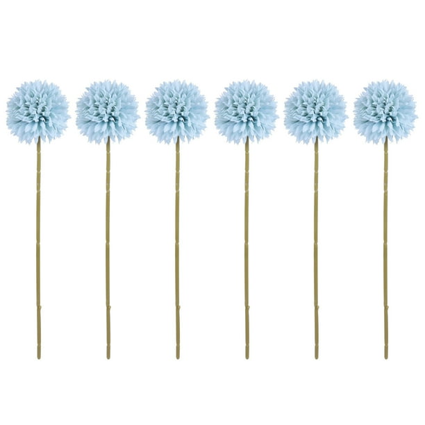 6 piezas de jacinto artificial para novia, ramo de fiesta de boda, decoración de flores falsas